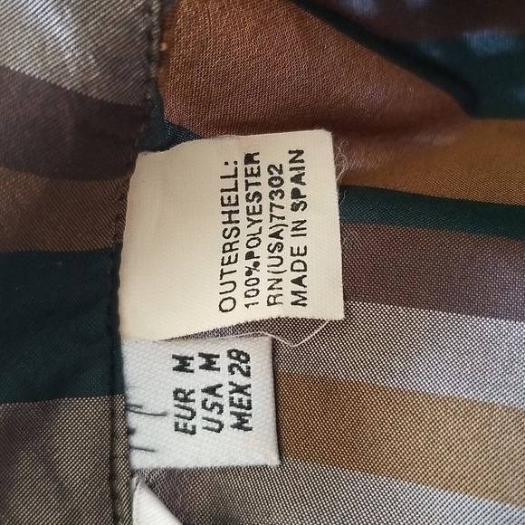 Zara Striped Wrap Blouse - Picture 8 of 8